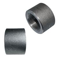 1-1/2" Half Coupling, Forged Steel, Threaded, Class 3000